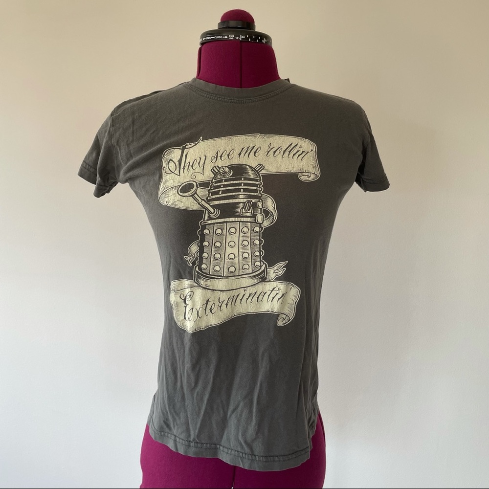Dalek Doctor Who Tee Fury Top